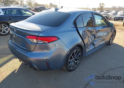 2021 Toyota Corolla Se from USA, damaged, VIN 5YFS4MCE7MP058789